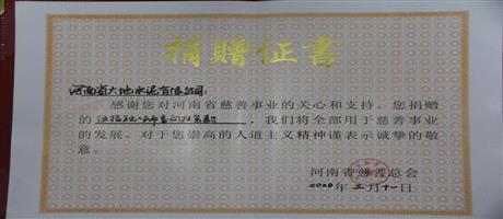 河南省万象城,万象城（中国）水泥有限公司向河南省慈善总会捐款50万元                         